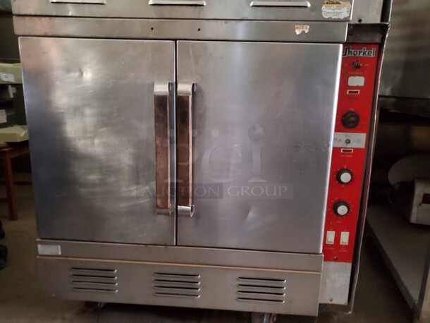VULCAN SG1010T Snorkel Natural Gas Full Size Single Deck Convection Oven!  - Image 4 of 8