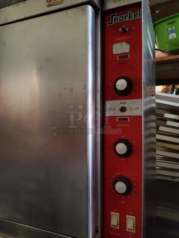 VULCAN SG1010T Snorkel Natural Gas Full Size Single Deck Convection Oven!  - Image 6 of 8