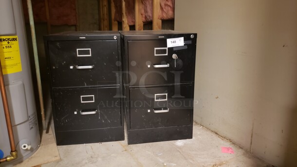 Lot of 2 Filing Cabinets (Location 1) - Image 1 of 1