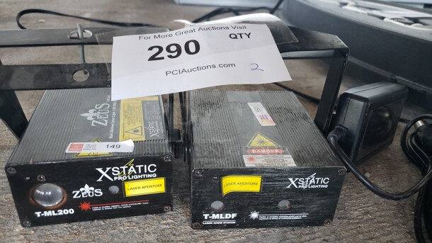 Lot of 2 DJ Lights

Not tested

(Location 2) - Image 1 of 1