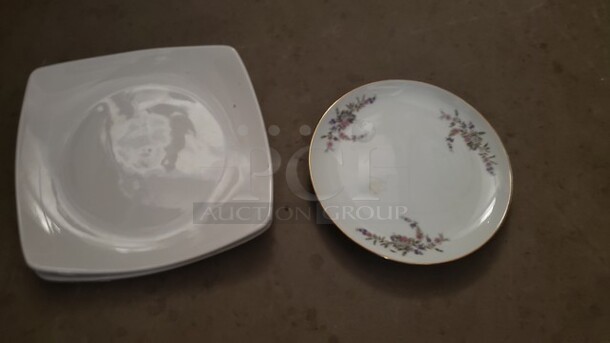 Lot of 4 Miscellaneous Plates