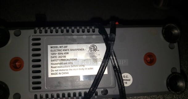Galaxy model WT-28F Electric Knife Sharpener - Image 2 of 2
