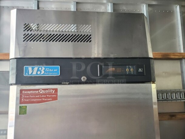 Turbo Air M3R19-1 Single Door Cooler 115V (Content not included) Do not included racks.    - Image 3 of 7