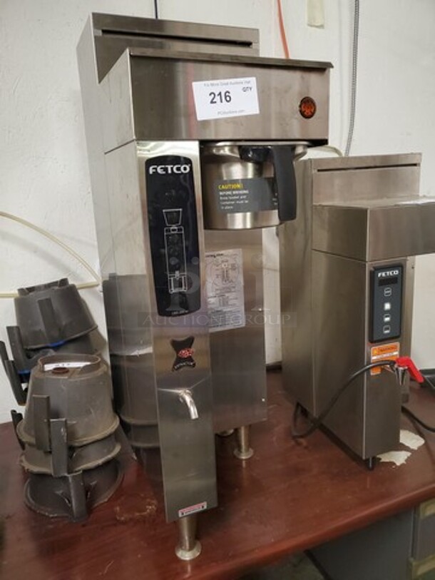 Fetco CBS-2051e Extractor Single Station 1 Gallon Coffee Brewer 120V - Image 3 of 4