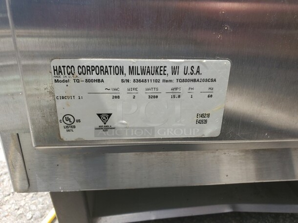 HATCO TQ-800HBA Toaster! - Image 4 of 4