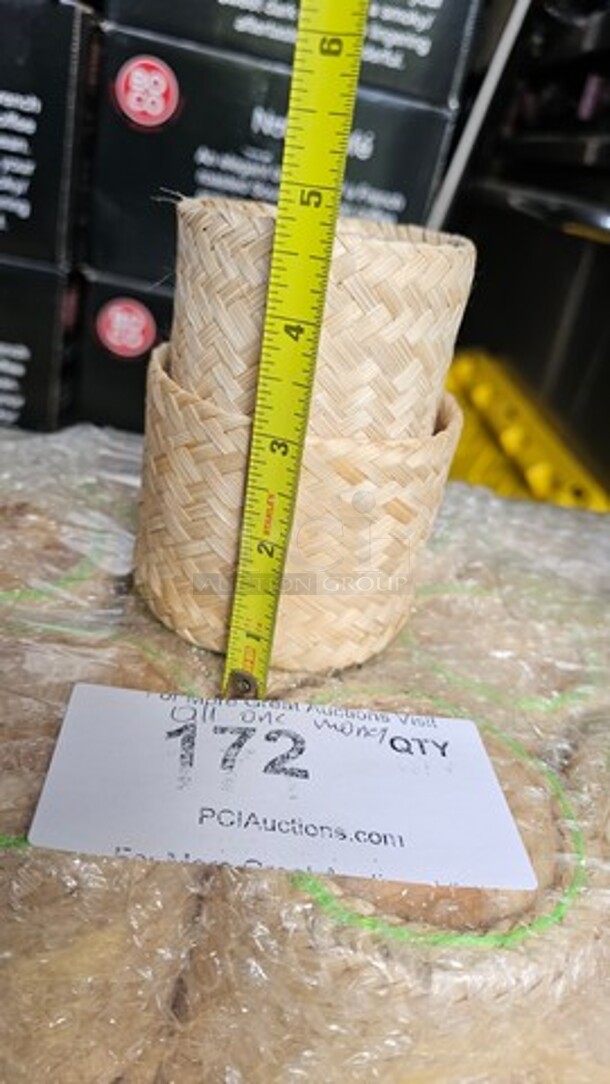  Lot of Bamboo Cup Holders - Image 2 of 4