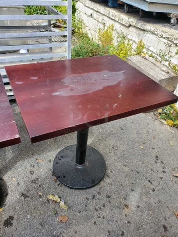 Lot of 3 Wood Tables - Image 4 of 4