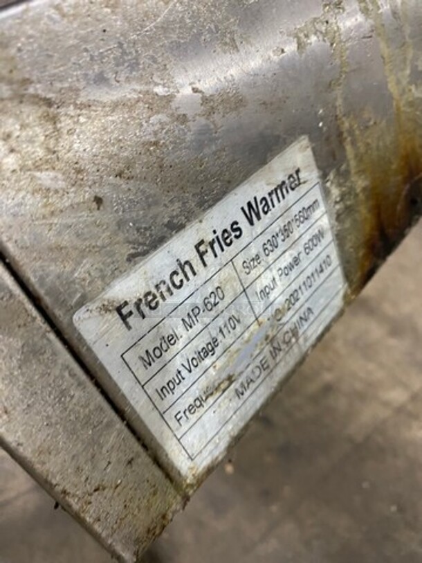 Commercial Countertop French Fry Warmer/ Dump Station! All Stainless Steel! Model: MP620 SN: 20211011410 110V - Image 5 of 7
