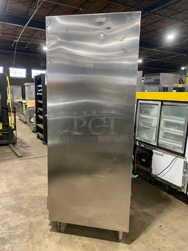 Traulsen Commercial Single Door Reach In Freezer! All Stainless Steel! On Legs! Model: RLT132WUTFHS SN: T02633L08! 115V 60HZ 1 Phase! - Image 3 of 9