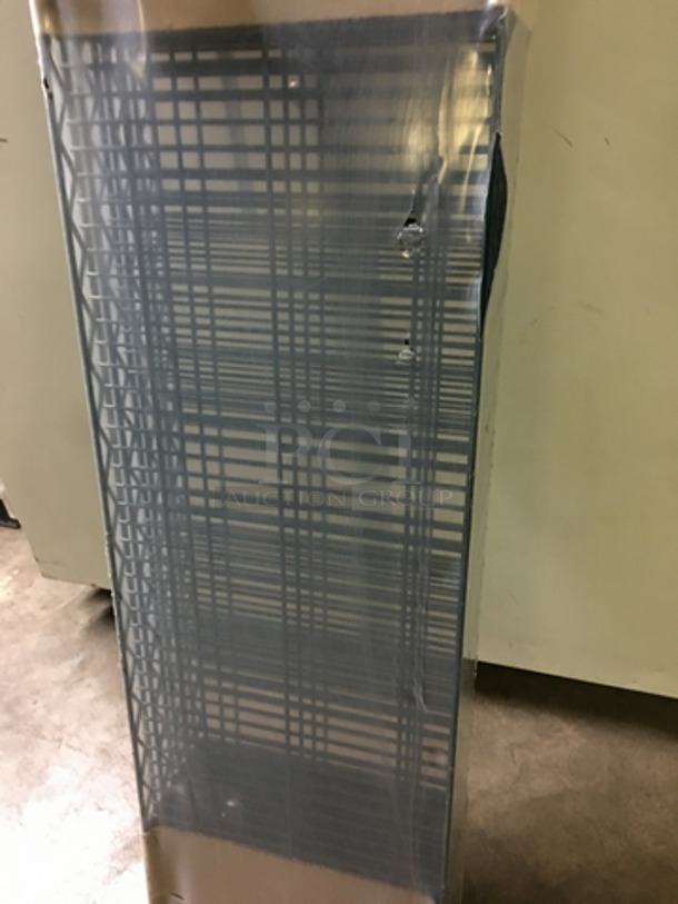 Poxy Coated 4 Tier Rack Shelf! 14x48! - Image 3 of 3
