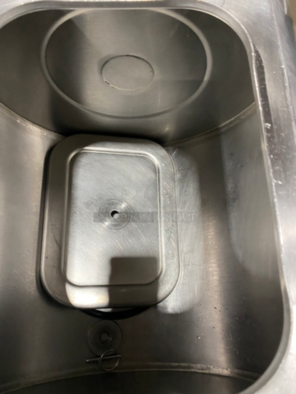 Commercial Floor Style Meat Seasoning/Mixing Tumbler! All Stainless Steel! On Casters! - Image 5 of 7