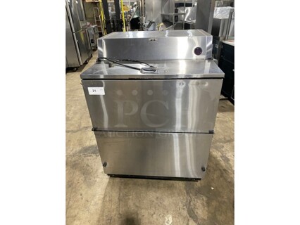 Nice! True All Stainless Steel Milk Cooler! 115V 1Phase Model TMC-34S