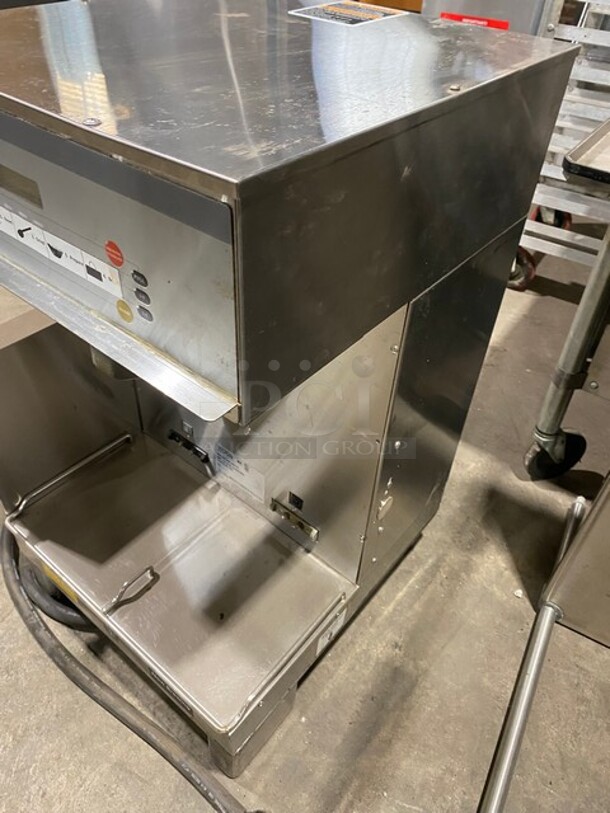 Bunn Commercial Countertop Dual Coffee Brewing Machine! All Stainless Steel! On Small Legs! Model: DUALSHDBC SN: DUAL130320 120/208V 60HZ 1 Phase - Image 2 of 8