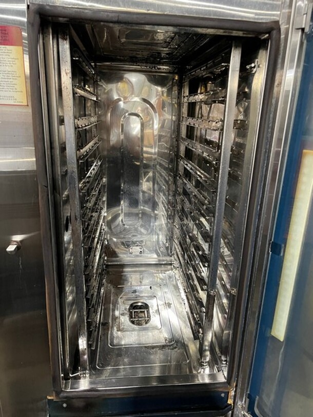 2016 Alto Shaam Stainless Steel Commercial Electric Powered Combi Convection Oven on Stand! MODEL CTP10-10E 208-240 Volts 3Ph - Image 5 of 12