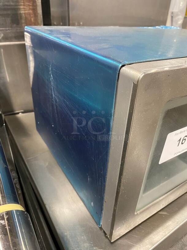Great! Spectrum Countertop Microwave Oven! All Stainless Steel! MODEL EMW1000ST SN: EMW1T020005866 120V 1PH - Image 3 of 8