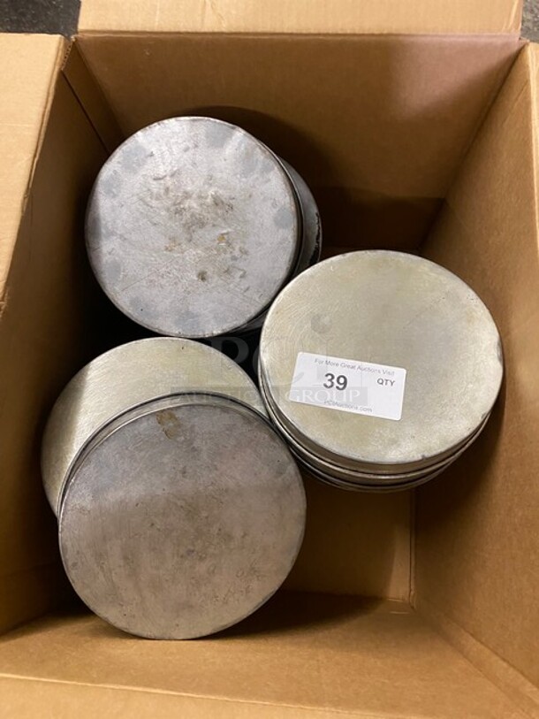 All One Money! 9" Tin Round Cake Pans! - Image 1 of 5