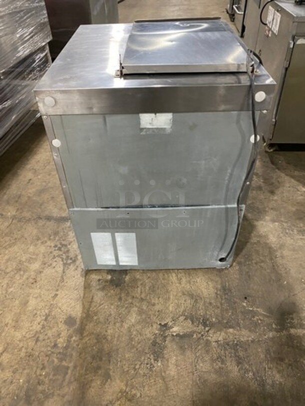 Delfield Commercial Single Door Lowboy/Worktop Cooler! All Stainless Steel! - Image 3 of 9