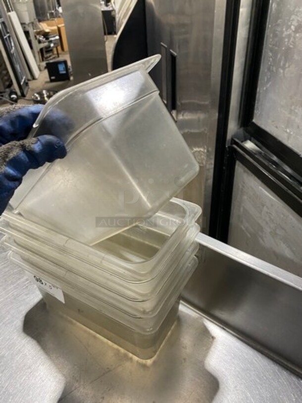 Cambro Clear Poly Food Containers! 5x Your Bid! - Image 3 of 5