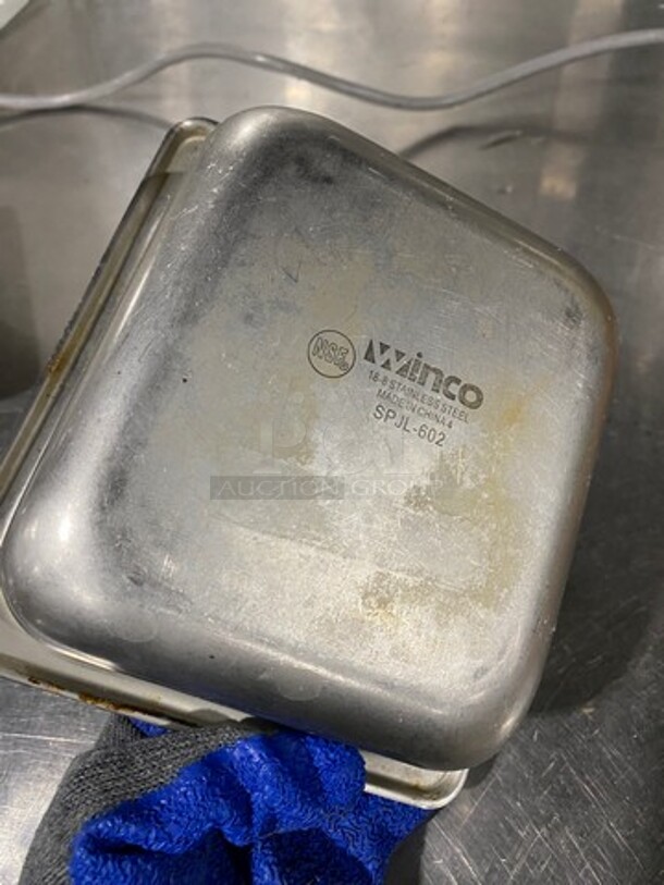 Winco Commercial Steam Table/ Prep Table Food Pans! All Stainless Steel! 2x Your Bid! - Image 5 of 6