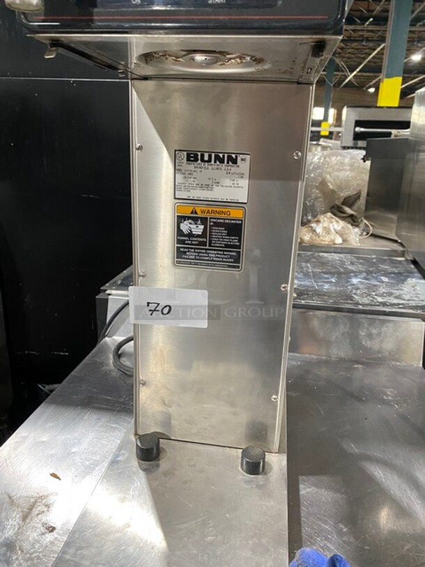 Bunn Airpot Dispensed Coffee Brewer! MODEL CWTF35-APS SN: CWTF163288 120/240V 1PH - Image 7 of 10
