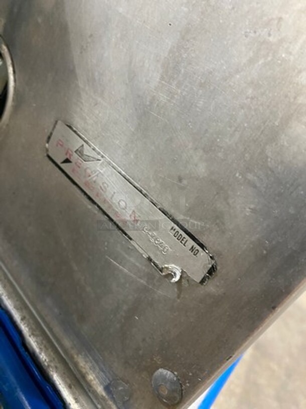 Precision Commercial Heated Holding Cabinet/ Food Warmer! All Stainless Steel! On Casters! Model: IHC1840 - Image 8 of 9
