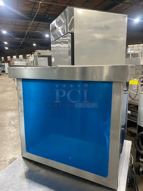 Commercial Drop In Ice Bin! Solid Stainless Steel! - Image 2 of 7