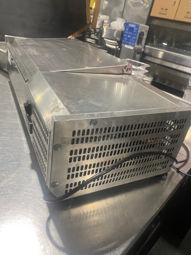 COOL! Artic Air Commercial Countertop Refrigerated Prep Station! All Stainless Steel! Model: ACP40 SN: S817104 115V - Image 2 of 9