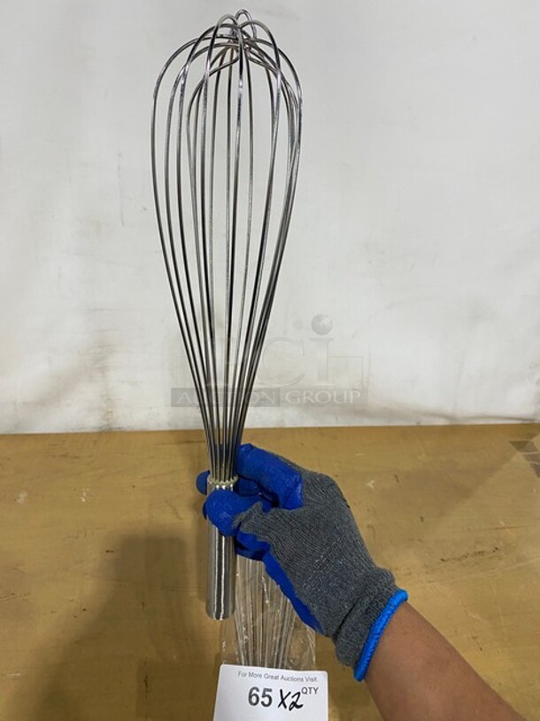 New Stainless Steel Whisk! 2X Your Bid! - Image 2 of 7