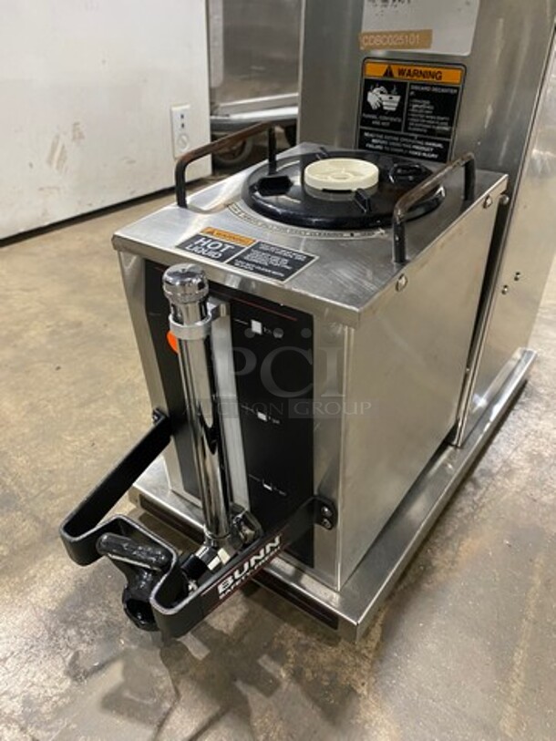 Bunn Commercial Countertop Coffee Brewing Machine! With Satellite! All Stainless Steel! Model: CDBCFDV SN: CDBC025101 120V 60HZ 1 Phase - Image 6 of 8