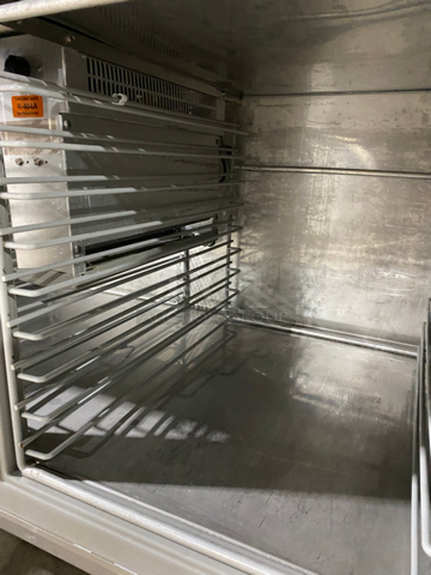 Randell Commercial Refrigerated Sandwich Prep Table! With 2 Door Storage Space Underneath! With Pan Holders! All Stainless Steel! Model: 51359WPR SN: W1611117-1 115V 60HZ 1 Phase - Image 6 of 11