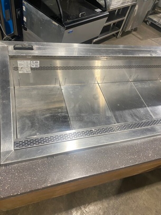 Barker Commercial Buffet Style Cold Pan! Stainless Steel With Wooden Body! On Casters! SN: C014121CW5 120V 60HZ 1 Phase - Image 5 of 8