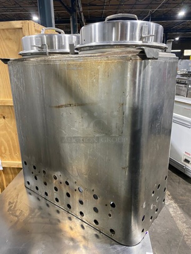 Cecilware Commercial Countertop Gas Powered Dual Coffee Urn! All Stainless Steel! - Image 3 of 8