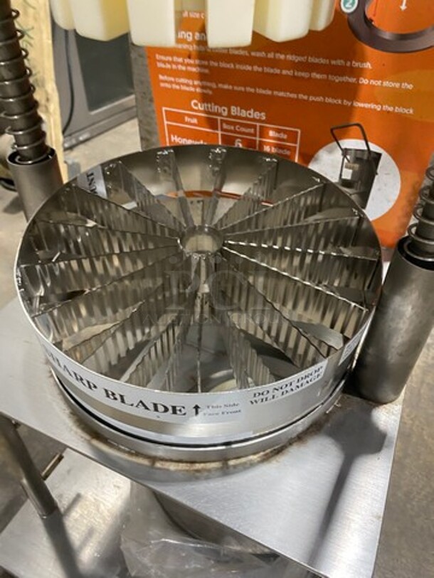 Edible Arrangements Commercial Fruit/Vegetable Slicer/Cutter Machine! All Stainless Steel! - Image 5 of 9