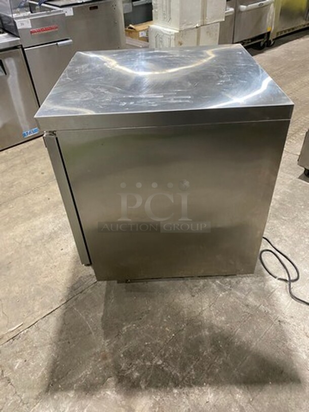 Dukers Commercial Single Door Refrigerated Lowboy/ Worktop Freezer! With Poly Coated Rack! Solid Stainless Steel! On Casters! Model: DUC29F 115V 60HZ 1 Phase - Image 2 of 7