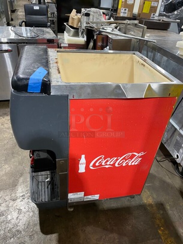 Cornelius Commercial 6 Spout And Ice Dispenser Beverage System! Model: ED150 SN: 62B0946ED256 115V 60HZ 1 Phase - Image 4 of 11