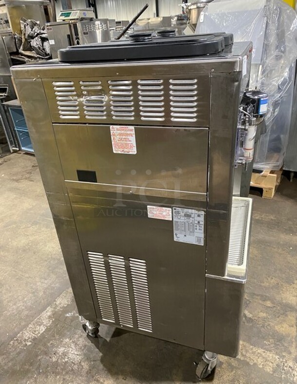 NICE! Taylor Commercial Floor Style 2 Flavor Frosty/Coolatta/Slushy Making Machine! With Milkshake Mixing Attachment! All Stainless Steel! Model 342D27 SN:K6106162 208-230V 1PH - Image 4 of 11