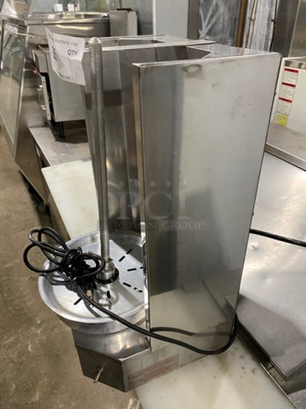 Auto Doner Commercial Countertop Electric Powered Vertical Broiler Gyro Machine! All Stainless Steel! Model: 3PEM SN: J2087 220V 60HZ 1 Phase - Image 3 of 9