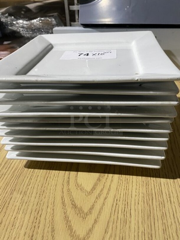 WOW! CAC Square Style Dining Plates! 1o X Your Bid! - Image 2 of 11