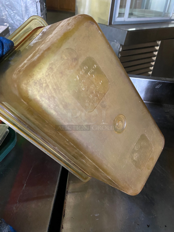 Assorted Color Poly Food Pans! 10x Your Bid! - Image 5 of 6