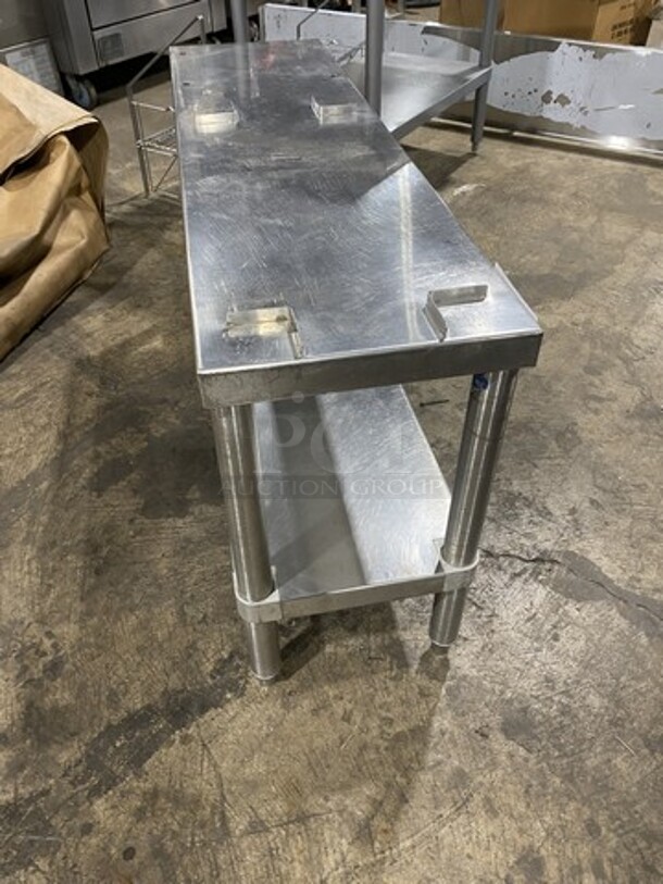 All Stainless Steel Slim Style Under The Counter Shelf!   - Image 2 of 6