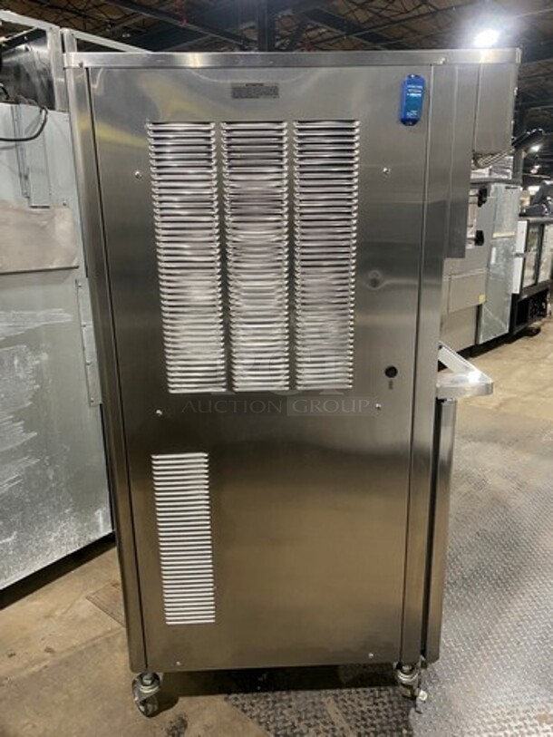 Stoelting Commercial 2 Flavor Soft Serve Ice Cream/Yogurt Machine! All Stainless Steel! Model O431109I2FR Serial 5002708K! 208/240V 3Phase! On Casters!  - Image 3 of 9