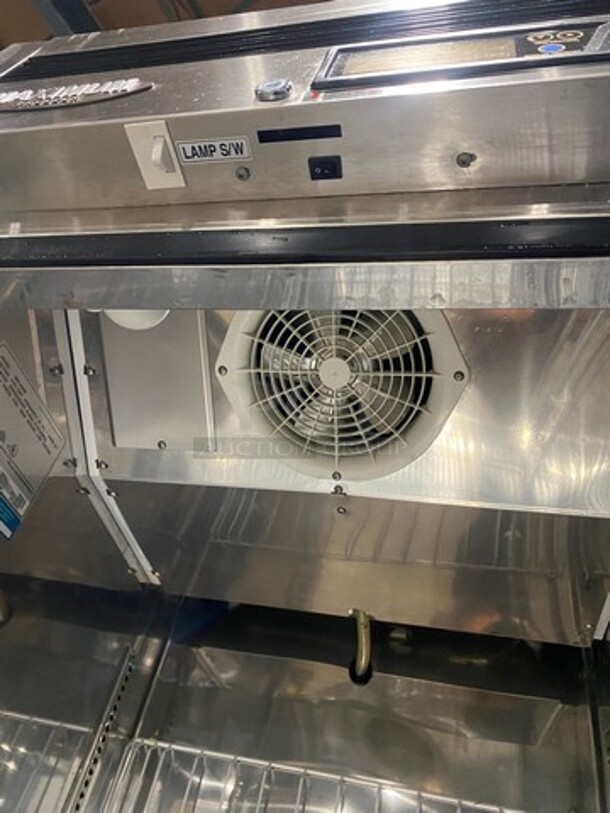 Turbo Air Commercial Single Door Reach-In Freezer! With Poly Coated Racks! Solid Stainless Steel! Maximum Series Model: MSF23NM SN: NF23309052 110/120V 60HZ 1 Phase - Image 6 of 9