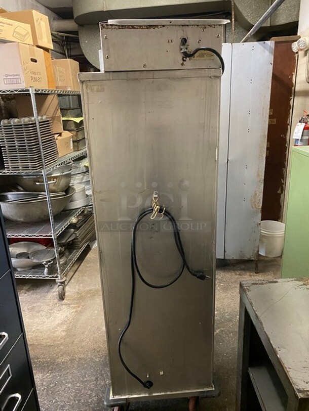 Win Holt Full Height Insulated Mobile Heated Cabinet! Working When Removed! MODEL INHPL-1836C 120V  - Image 3 of 9