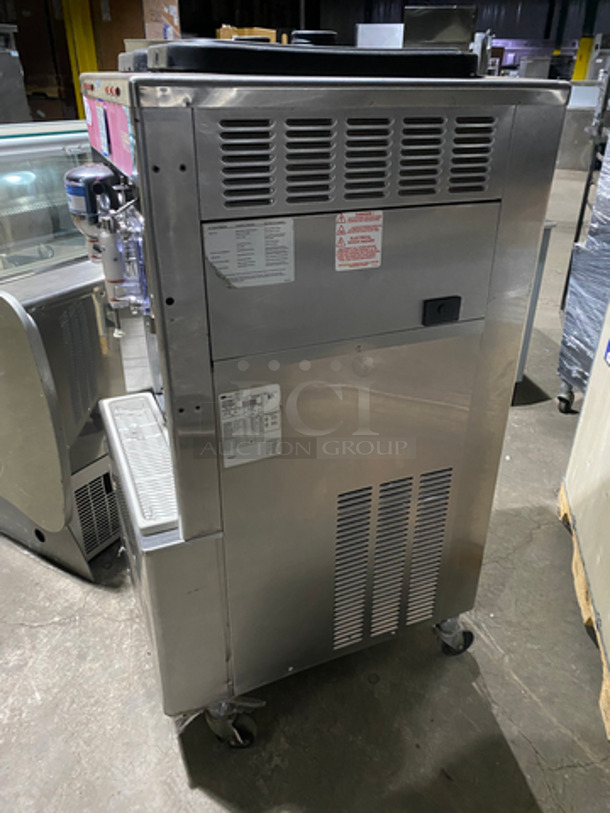 Taylor Commercial 2 Flavor Frosty/Coolatta/Slushie Making Machine! With Milkshake Mixing Attachment! All Stainless Steel! On Casters! Model: 342D27 SN: K6106162 208/230V 60HZ 1 Phase - Image 2 of 11