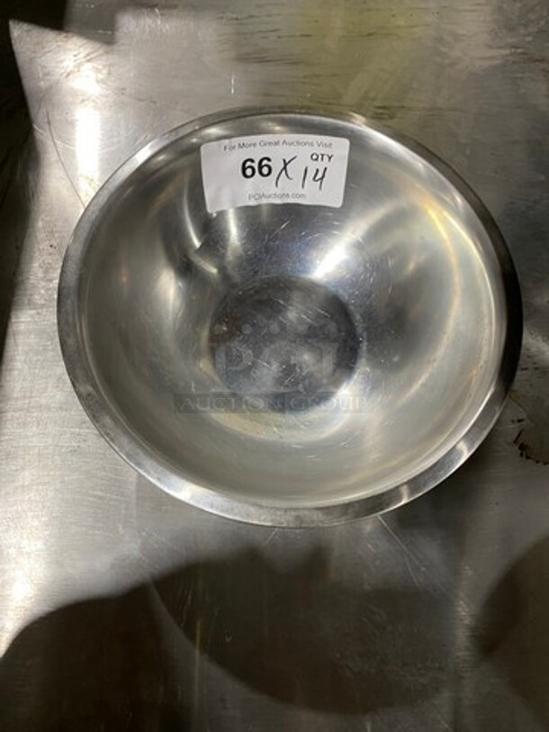 Stainless Steel Mixing Bowls! 14x Your Bid! - Image 2 of 5