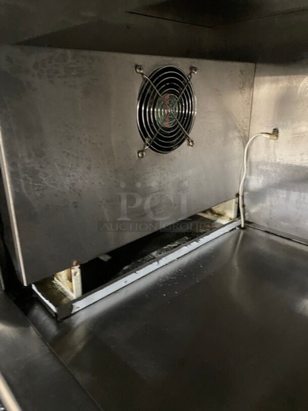 Cool Tech Commercial 2 Door Lowboy/ Worktop Cooler! Stainless Steel! On Casters! - Image 7 of 9