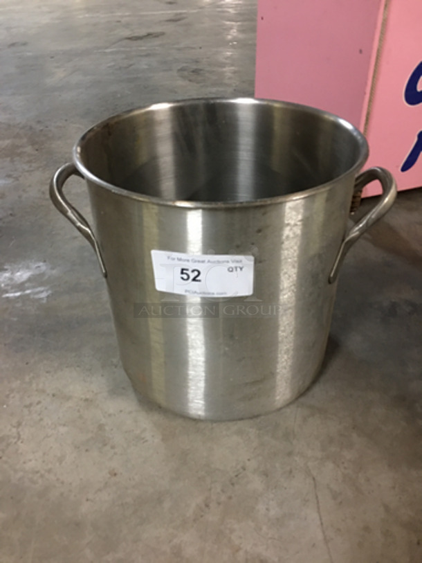 Metal Stock Pot! With Handles! - Image 1 of 4
