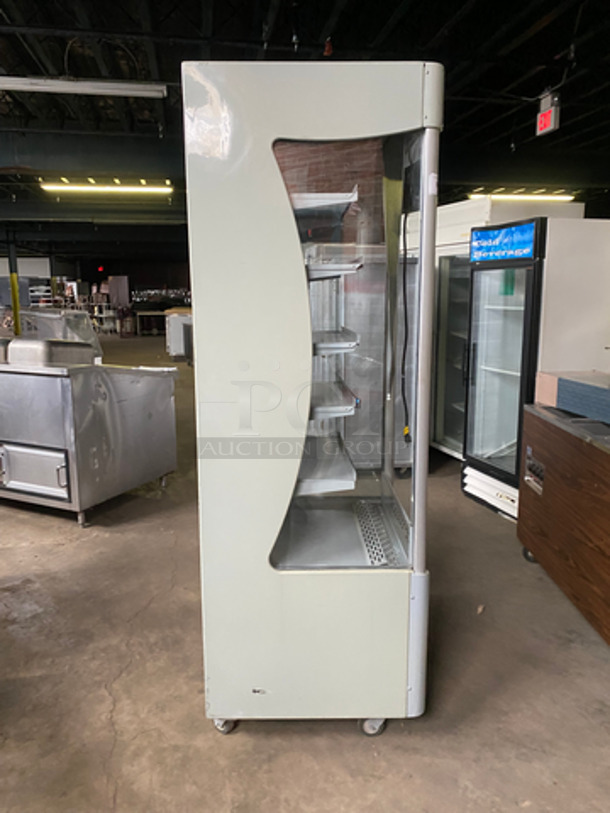 NICE! AHT Commercial Refrigerated Open Grab-N-Go Merchandiser! With Metal Shelves! Model: ATC27 SN: 5820766023 115V 60 1 Phase - Image 3 of 8