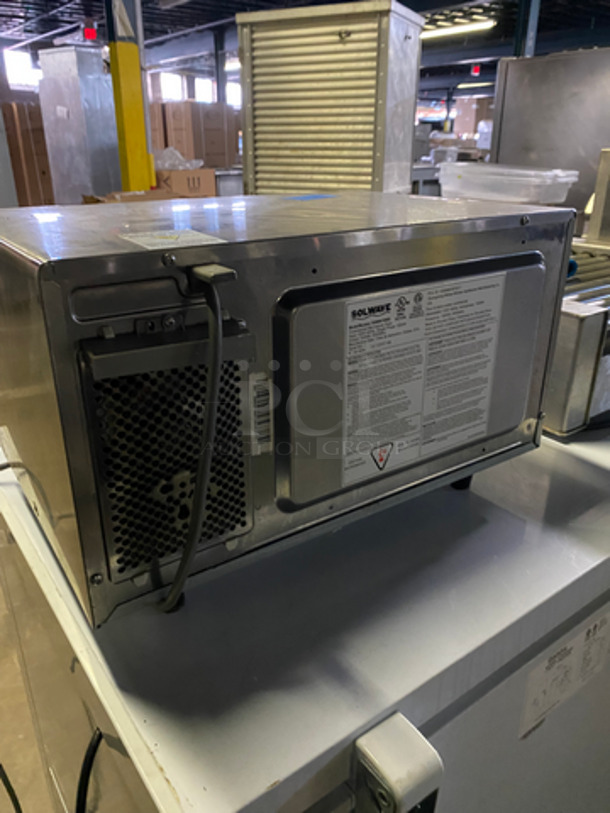 Solwave Commercial Countertop Microwave Oven! With View Through Door! All Stainless Steel! Model: 180MW1000D SN: 151000146 120V 60HZ 1 Phase - Image 4 of 8