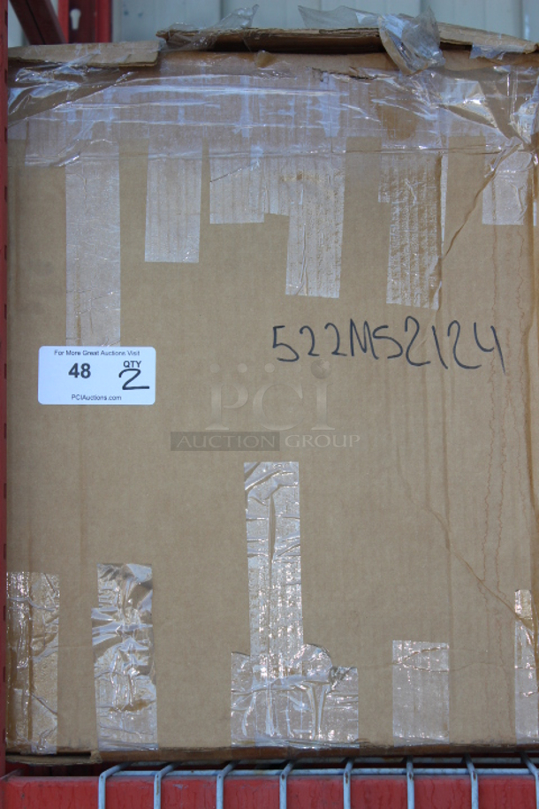 BRAND NEW SCRATCH & DENT! Steelton 21" x 24" x 8" 18-Gauge 430 Stainless Steel Standing Mop Sink. 2x Your Bid.  - Image 2 of 2